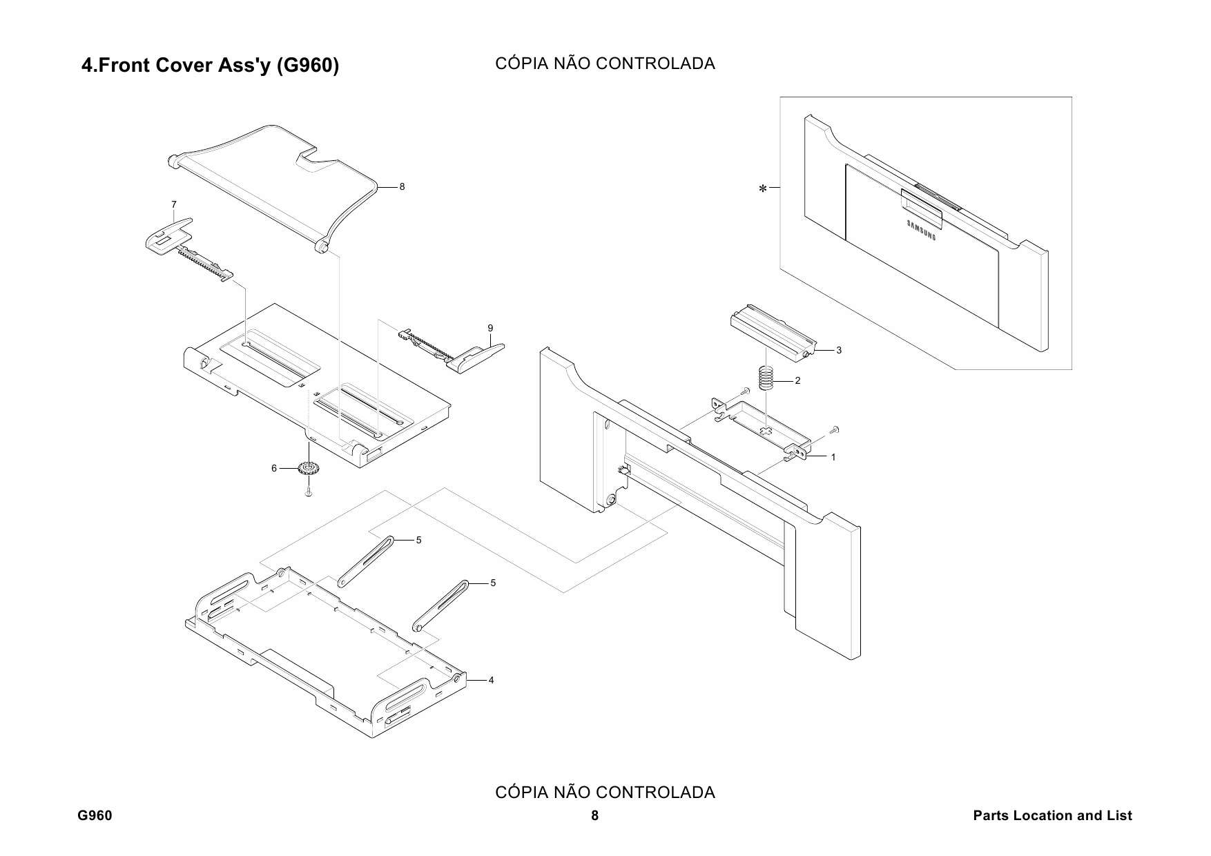 RICOH Aficio SF-3200SF G960 Parts Catalog-6